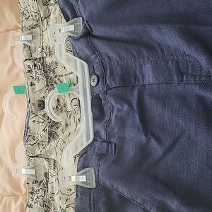 Wonder Nation 2 pair 10 husky boy shorts blue & island print